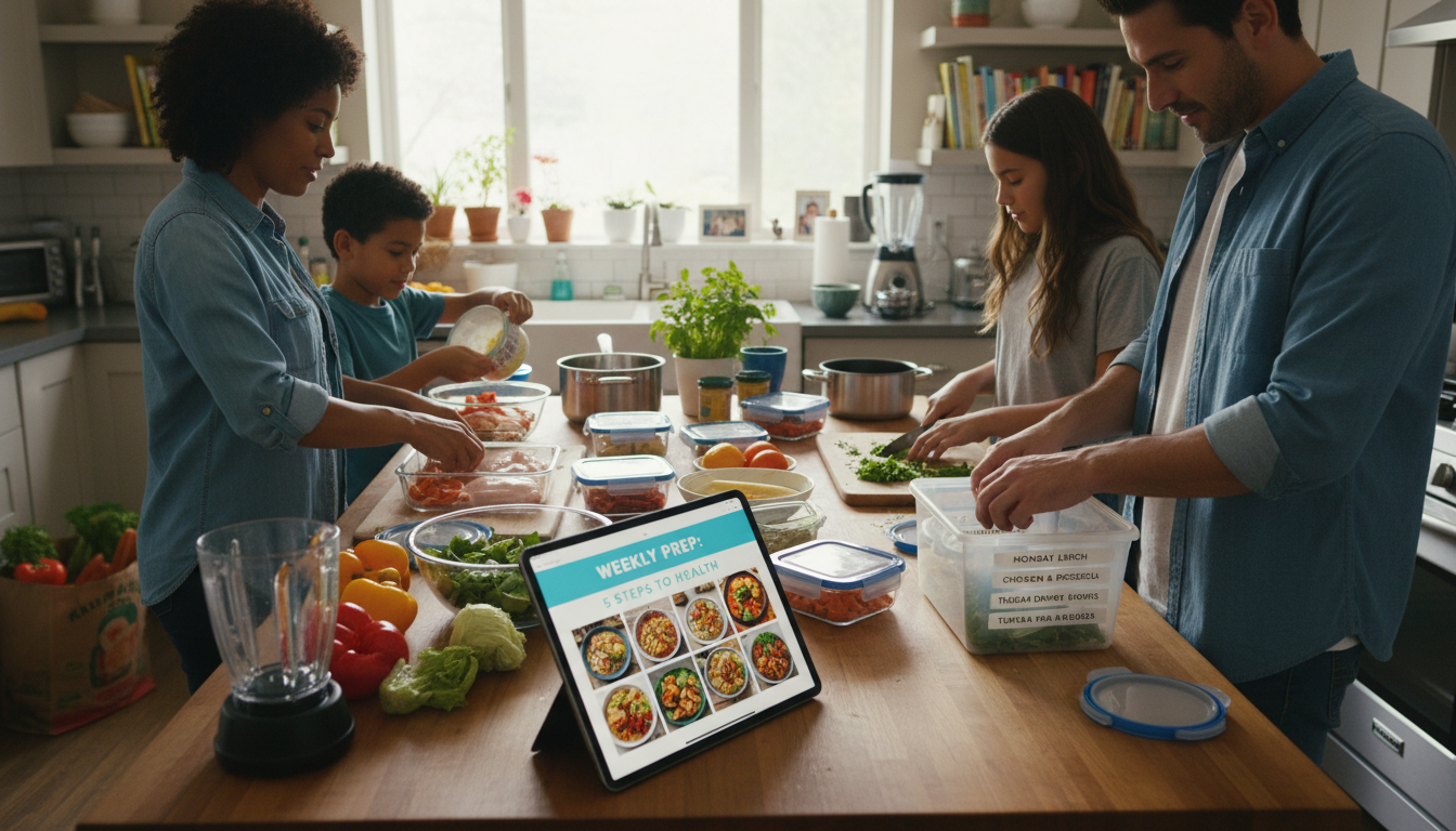 Meal Plan eBooks for Meal Prep: Prep a Week in 5 Steps