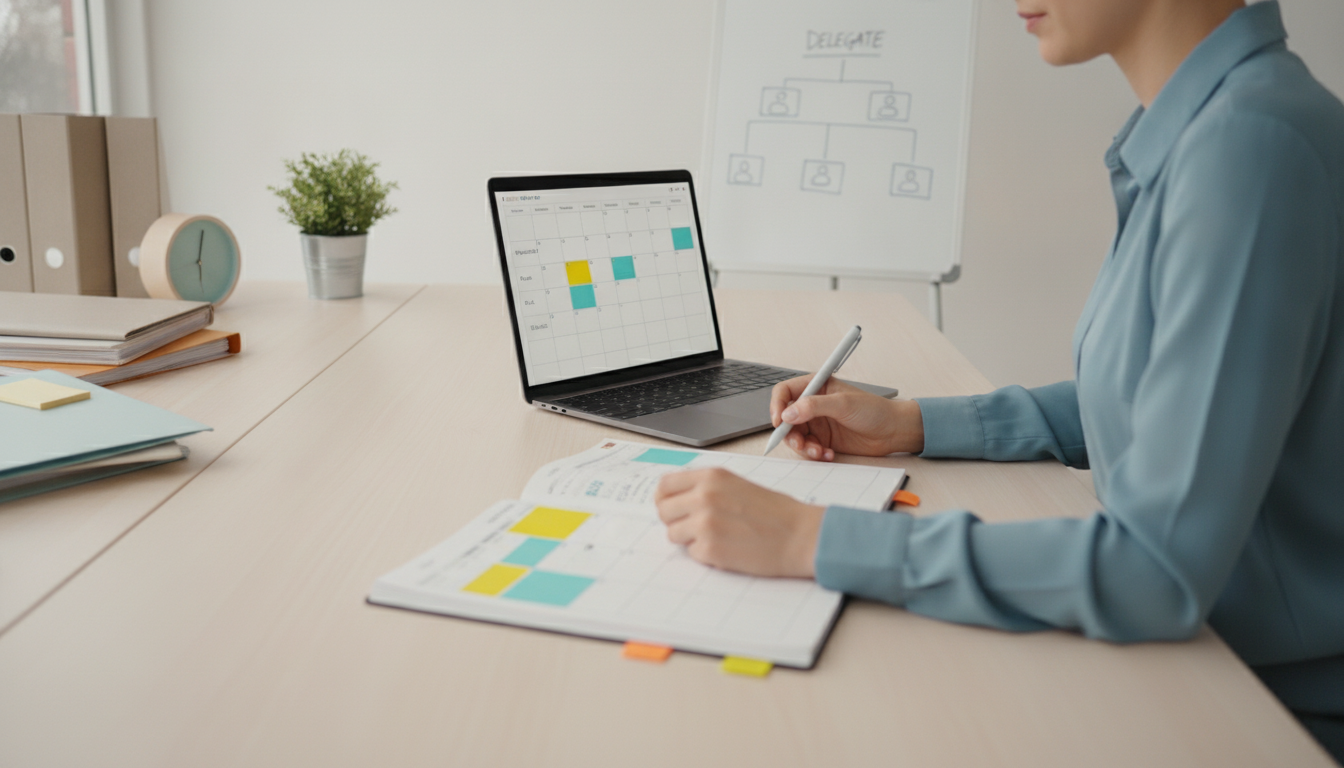 4 Types of Time Management: Prioritize, Plan, Block, Delegate